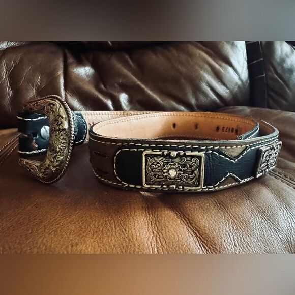 Boys Western Belt Sz 24 - Picture 5 of 9